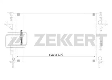 Теплообменник (ZEKKERT: MK-1125)