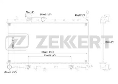 Теплообменник (ZEKKERT: MK-1135)