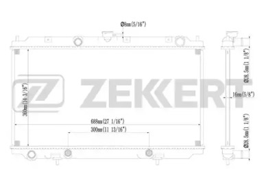 Теплообменник (ZEKKERT: MK-1145)