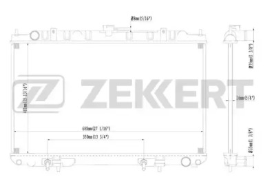 Теплообменник (ZEKKERT: MK-1147)