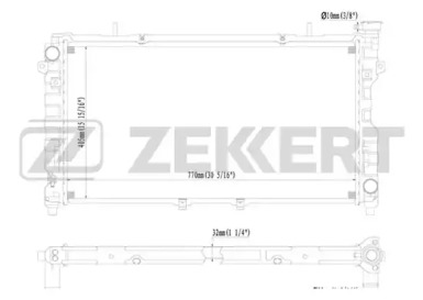 Теплообменник (ZEKKERT: MK-1149)