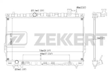 Теплообменник (ZEKKERT: MK-1155)