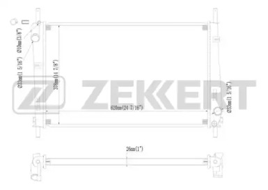 Теплообменник (ZEKKERT: MK-1157)