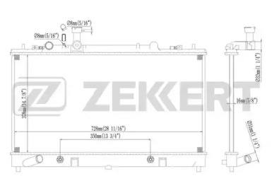 Теплообменник (ZEKKERT: MK-1171)