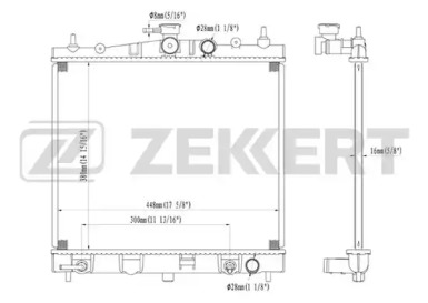 Теплообменник (ZEKKERT: MK-1179)