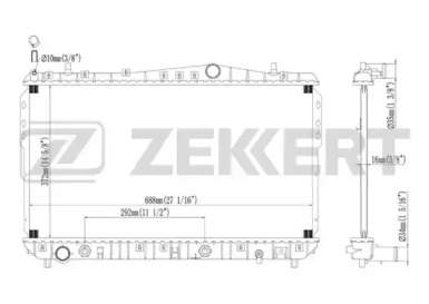 Теплообменник (ZEKKERT: MK-1182)