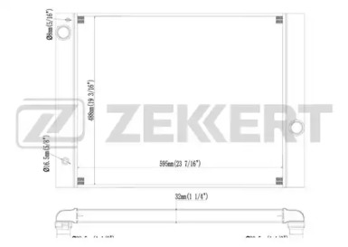 Теплообменник (ZEKKERT: MK-1184)