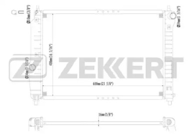 Теплообменник (ZEKKERT: MK-1201)