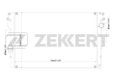 Теплообменник (ZEKKERT: MK-1208)