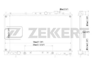 Теплообменник (ZEKKERT: MK-1211)