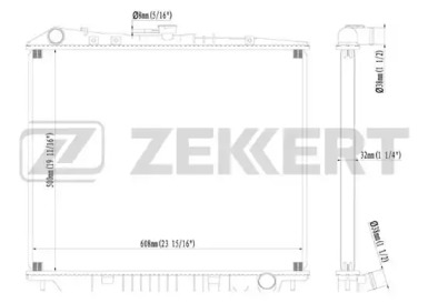 Теплообменник (ZEKKERT: MK-1219)