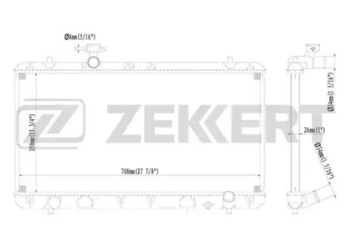 Теплообменник (ZEKKERT: MK-1223)