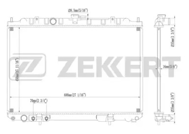 Теплообменник (ZEKKERT: MK-1228)