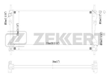 Теплообменник (ZEKKERT: MK-1229)