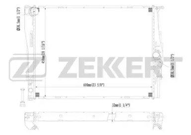 Теплообменник (ZEKKERT: MK-1237)