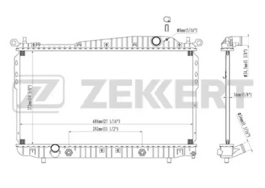 Теплообменник (ZEKKERT: MK-1238)