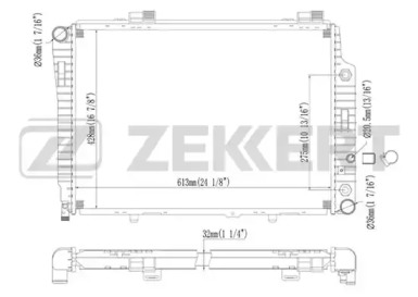 Теплообменник (ZEKKERT: MK-1239)