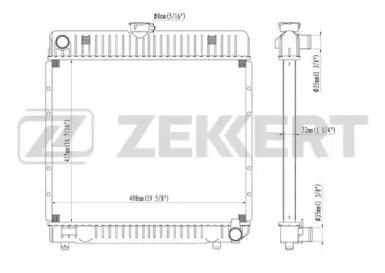 Теплообменник (ZEKKERT: MK-1249)