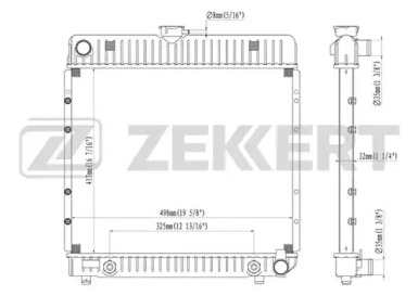 Теплообменник (ZEKKERT: MK-1250)