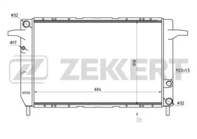 Теплообменник (ZEKKERT: MK-1262)