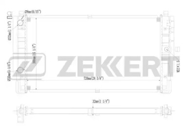 Теплообменник (ZEKKERT: MK-1275)