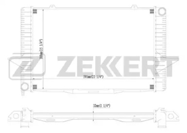 Теплообменник (ZEKKERT: MK-1295)