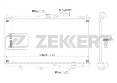 Теплообменник (ZEKKERT: MK-1321)