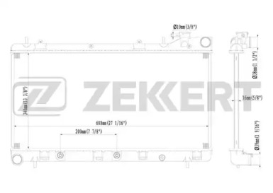 Теплообменник (ZEKKERT: MK-1324)