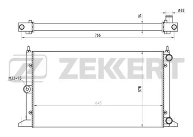 Теплообменник (ZEKKERT: MK-1336)