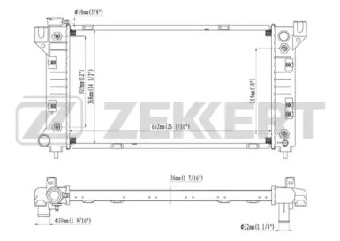 Теплообменник (ZEKKERT: MK-1346)