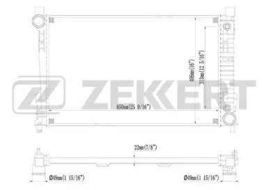 Теплообменник (ZEKKERT: MK-1361)