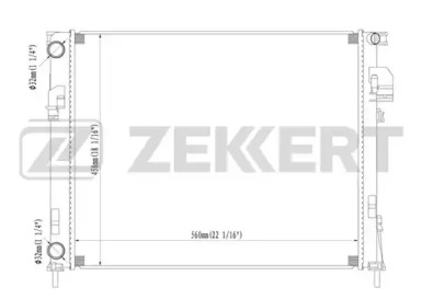 Теплообменник (ZEKKERT: MK-1364)