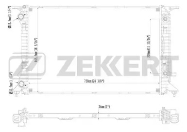 Теплообменник (ZEKKERT: MK-1367)