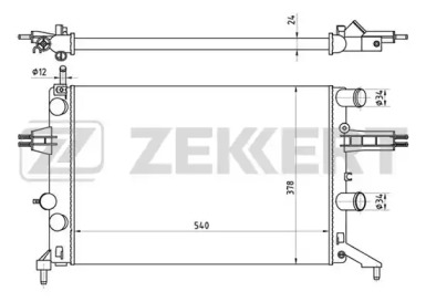 Теплообменник (ZEKKERT: MK-1379)