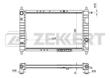 Теплообменник (ZEKKERT: MK-1394)