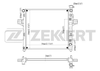 Теплообменник (ZEKKERT: MK-1395)