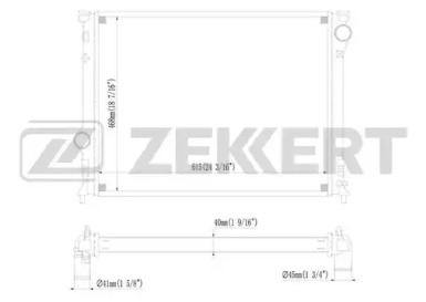 Теплообменник (ZEKKERT: MK-1404)