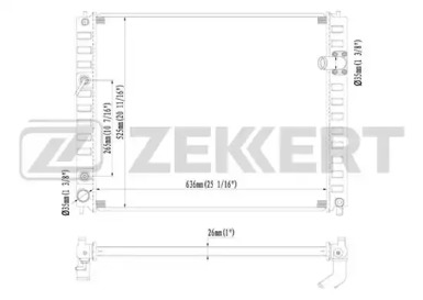 Теплообменник (ZEKKERT: MK-1419)