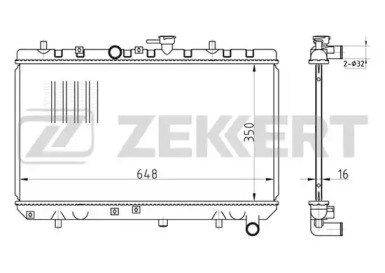 Теплообменник (ZEKKERT: MK-1421)