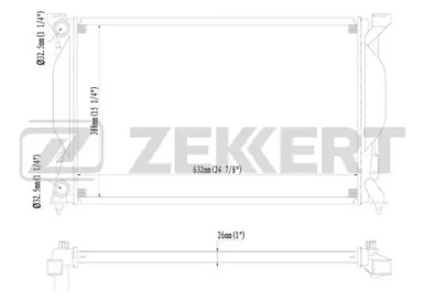 Теплообменник (ZEKKERT: MK-1430)