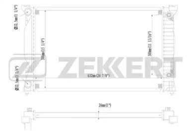 Теплообменник (ZEKKERT: MK-1431)