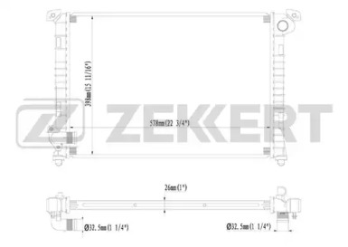 Теплообменник (ZEKKERT: MK-1434)