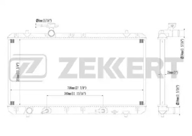 Теплообменник (ZEKKERT: MK-1438)