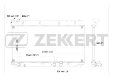 Теплообменник (ZEKKERT: MK-1440)