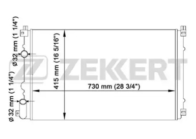 Теплообменник (ZEKKERT: MK-1442)