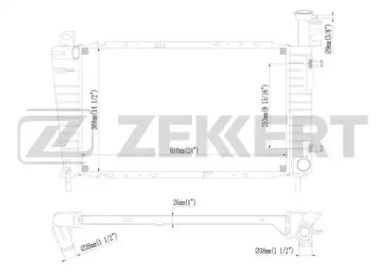 Теплообменник (ZEKKERT: MK-1488)