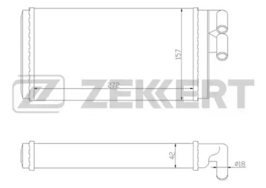 Теплообменник (ZEKKERT: MK-5010)