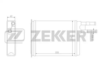 Теплообменник (ZEKKERT: MK-5026)