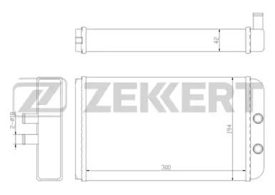 Теплообменник (ZEKKERT: MK-5027)