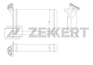 Теплообменник (ZEKKERT: MK-5050)